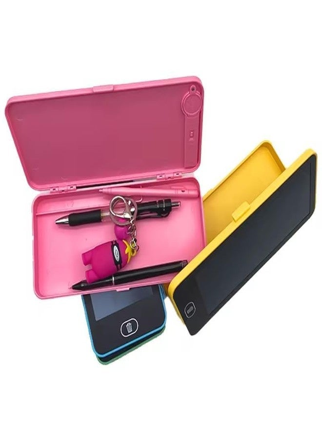 Barasti LCD Drawing Tablet with Compass Box for Kids | 8.5 Inch Colorful Writing & Drawing Pad | Erasable Screen with Lock Function | Educational Toy Gift for Boys & Girls Ages 2-6 - Image 2